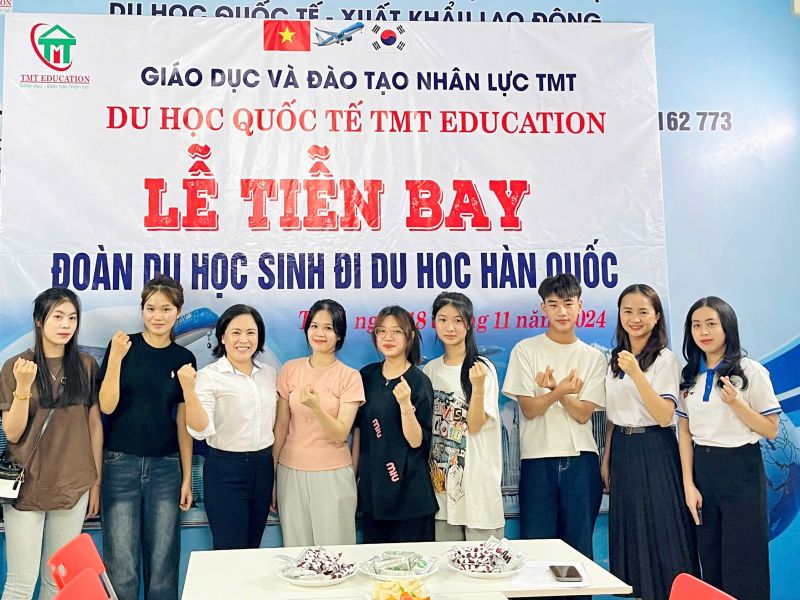 Tiễn bay học vi&ecirc;n H&agrave;n Quốc ng&agrave;y 18/11/2024