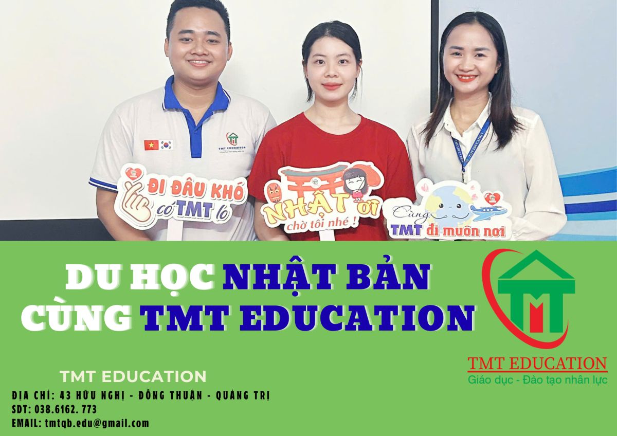 DU HỌC NHẬT BẢN C&Ugrave;NG TMT EDUCATION