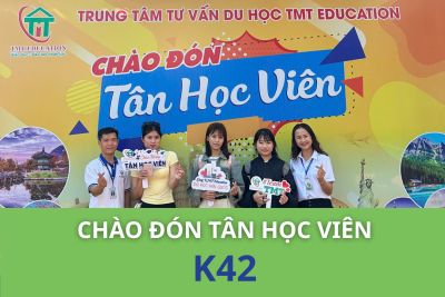 CH&Agrave;O MỪNG T&Acirc;N HỌC VI&Ecirc;N K42 CH&Iacute;NH THỨC GIA NHẬP ĐẠI GIA Đ&Igrave;NH TMT EDUCATION