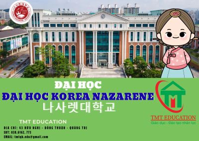 TRƯỜNG ĐẠI HỌC KOREA NAZARENE HÀN QUỐC - 나사렛대학교