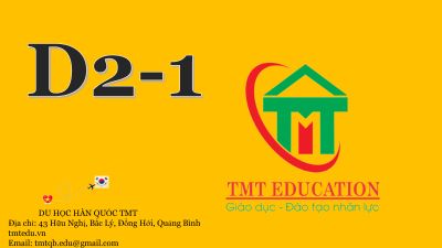 Tuyển sinh hệ D2-1