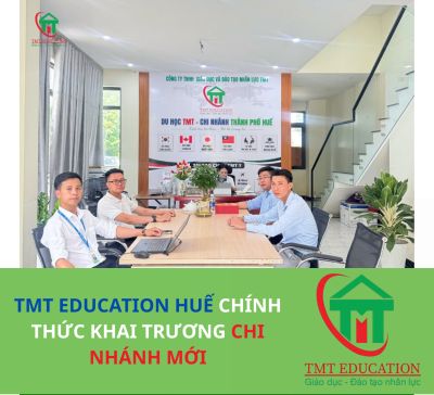 TMT EDUCATION HUẾ CH&Iacute;NH THỨC KHAI TRƯƠNG CHI NH&Aacute;NH MỚI &ndash; TRUNG T&Acirc;M DU HỌC HUẾ UY T&Iacute;N ĐỒNG H&Agrave;NH C&Ugrave;NG HỌC SINH MIỀN TRUNG