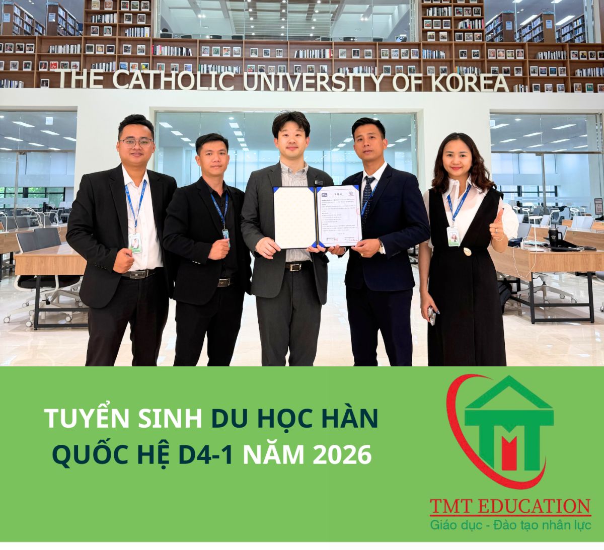 TUYỂN SINH DU HỌC H&Agrave;N QUỐC HỆ D4-1 TẠI TMT EDUCATION &ndash; ƯU Đ&Atilde;I D&Agrave;NH RI&Ecirc;NG CHO 2K8