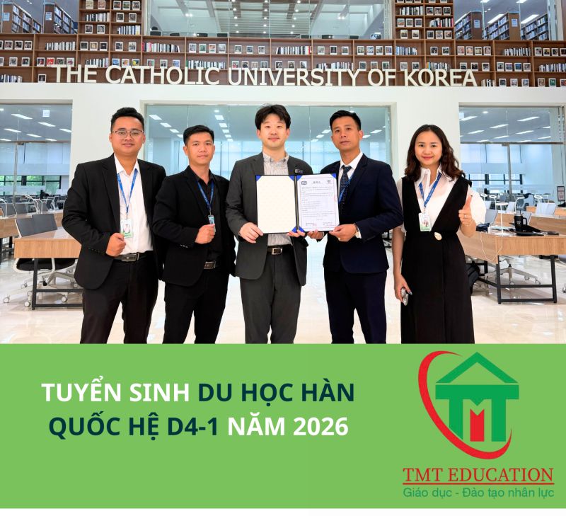 TUYỂN SINH DU HỌC H&Agrave;N QUỐC HỆ D4-1 TẠI TMT EDUCATION &ndash; ƯU Đ&Atilde;I D&Agrave;NH RI&Ecirc;NG CHO 2K8