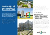 Trường Đại học Kyonggi -  경기대학교