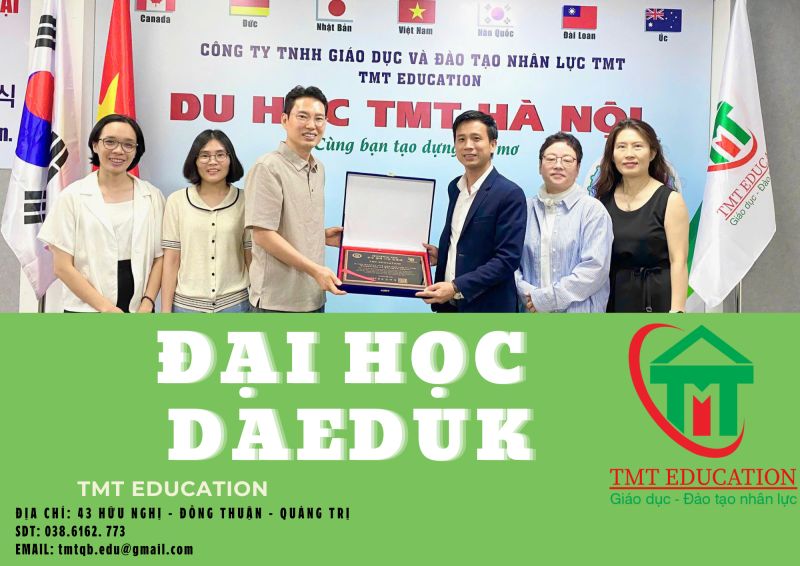 ĐẠI HỌC DAEDUK H&Agrave;N QUỐC - TRƯỜNG NỔI BẬT VỀ KỸ THUẬT TẠI DAEJEON