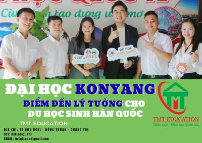 ĐẠI HỌC KONYANG - ĐIỂM ĐẾN LÝ TƯỞNG CỦA DU HỌC HÀN QUỐC